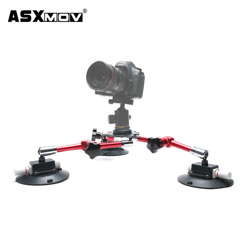 ASXMOV-XP-04 手泵强力真空车载吸盘三脚架
